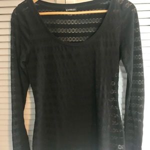 Express lace top